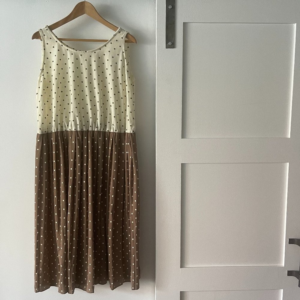 VTG 90s Polka Dot Dress (Read)